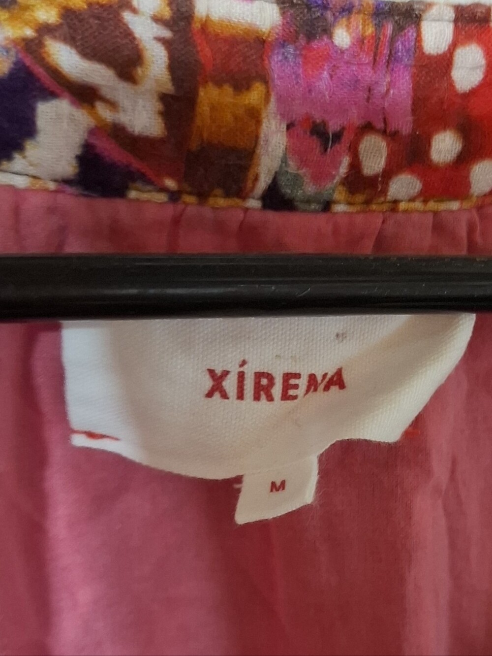 Xirena Lilith Abstract-print Long-Sleeve Mini Dress - Picture 4 of 4